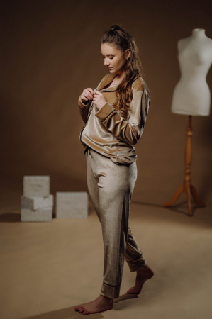Pijama Velvet Champagne [1]