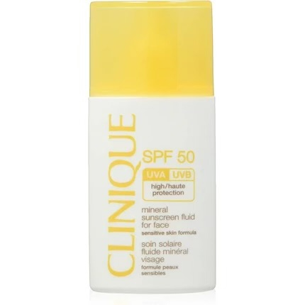 Produse de îngrijire a pielii - Clinique - SPF 50 Cremă Solară Minerală Fluidă pentru Față Clinique