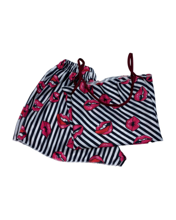 Pijamale Scurte - Pijama scurtă Lips