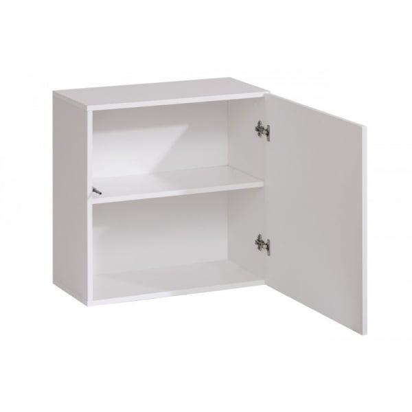 Corp CUB 60 MDF Alb Lucios - QUADRO | Modul Mobilier Suspendat Premium Configurabil Fără Mânere/Push to Open - Hulgo Mobili [3]