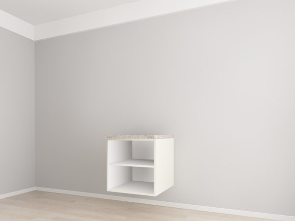 Evora 4 MDF Crem Lucios - Set Mobilă Bucătărie Modulară Modernă MDF 4.8m Premium Configurabilă Deschidere Prin Apăsare Fără Mânere/Push to Open Design Integral Suspendat Personalizabil - Hulgo Mobili [14]