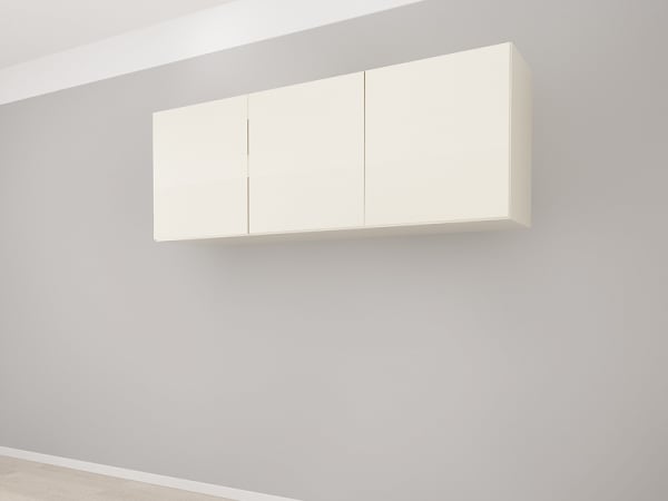 Corp Superior 180 cu 3 Uși MDF Crem Lucios - Blanca | Modul de Bucătărie Premium Configurabil - Hulgo Mobili [3]