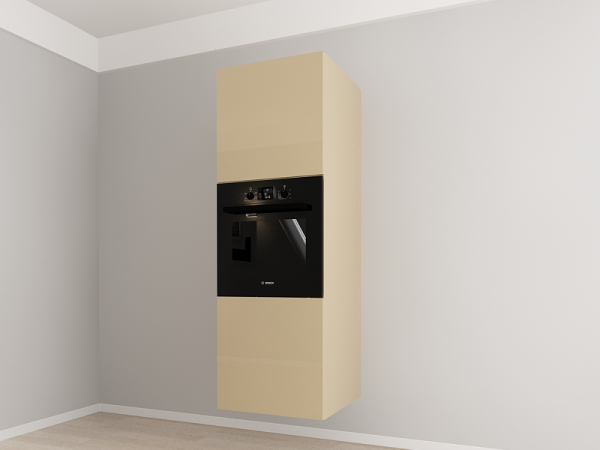 Evora 4 MDF Cappuccino Lucios - Set Mobilă Bucătărie Modulară Modernă MDF 4.8m Premium Configurabilă Deschidere Prin Apăsare Fără Mânere/Push to Open Design Integral Suspendat Personalizabil - Hulgo Mobili [5]