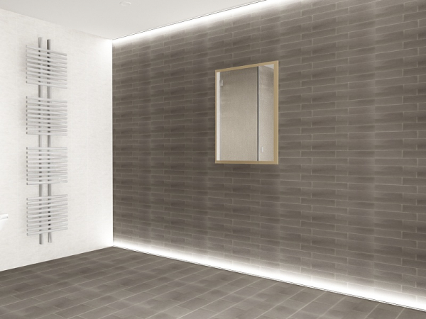 Panou Oglindă Baie EOS MDF Cappuccino Lucios 80x60 cm | Mobilier Baie Modern, Premium, Configurabil si Personalizabil - Hulgo Mobili [3]