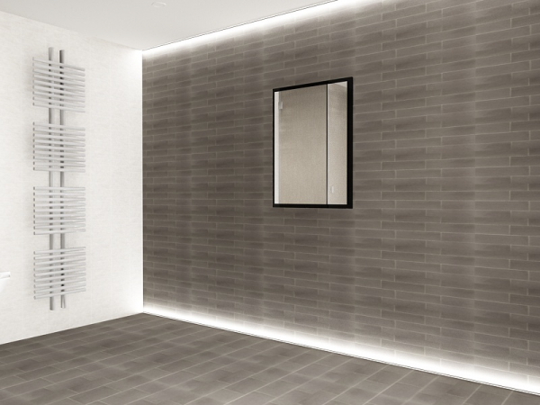 Panou Oglindă Baie EOS MDF Negru Lucios 80x60 cm | Mobilier Baie Modern, Premium, Configurabil si Personalizabil - Hulgo Mobili [3]