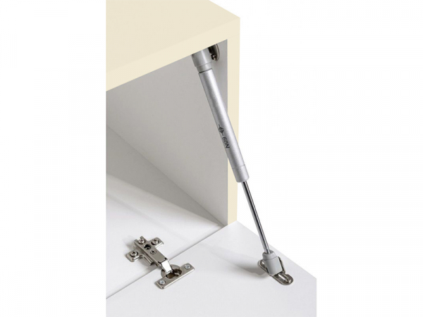 Living QUADRO 3 MDF Crem Lucios | Set Mobilier Modular Suspendat Premium Configurabil pentru un Living Modern Fără Mânere/Push to Open - Hulgo Mobili [3]