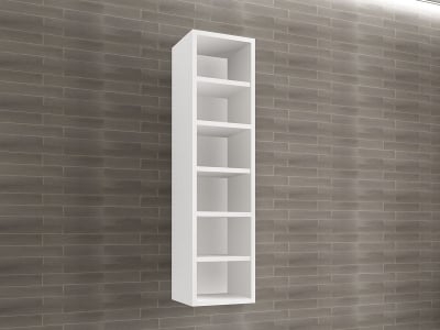 Corp Baie EOS Suspendat 3 Uși MDF Alb Lucios 120x30x30 cm | Mobilier Baie Modern, Premium, Configurabil si Personalizabil - Hulgo Mobili [2]