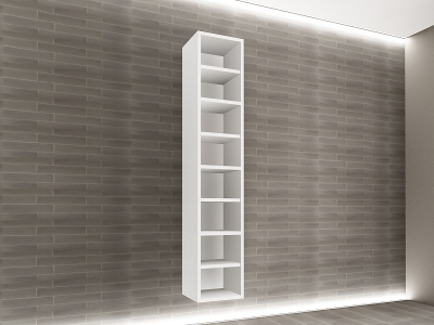 Corp Baie EOS Suspendat 4 Uși MDF Alb Lucios 160x30x30 cm | Mobilier Baie Modern, Premium, Configurabil si Personalizabil - Hulgo Mobili [2]