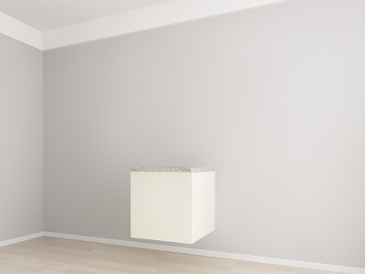 Evora 4 MDF Crem Lucios - Set Mobilă Bucătărie Modulară Modernă MDF 4.8m Premium Configurabilă Deschidere Prin Apăsare Fără Mânere/Push to Open Design Integral Suspendat Personalizabil - Hulgo Mobili [12]