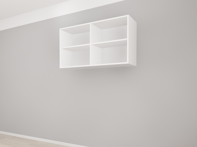 Corp Superior 120 cu 2 Uși MDF Alb Lucios - Blanca | Modul de Bucătărie Premium Configurabil - Hulgo Mobili [1]