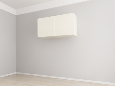 Evora 4 MDF Crem Lucios - Set Mobilă Bucătărie Modulară Modernă MDF 4.8m Premium Configurabilă Deschidere Prin Apăsare Fără Mânere/Push to Open Design Integral Suspendat Personalizabil - Hulgo Mobili [6]