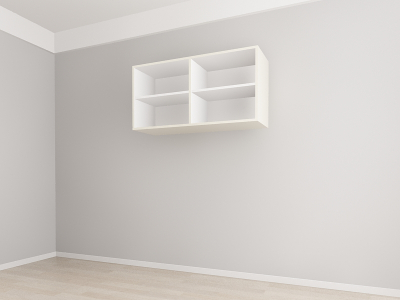 Evora 5 MDF Crem Lucios - Set Mobilă Bucătărie Modulară Modernă MDF 4.8m Premium Configurabilă Deschidere Prin Apăsare Fără Mânere/Push to Open Design Integral Suspendat Personalizabil - Hulgo Mobili [5]