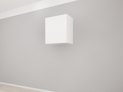 Corp Superior 60 cu 1 Ușă MDF Alb Lucios - Blanca | Modul de Bucătărie Premium Configurabil - Hulgo Mobili [2]