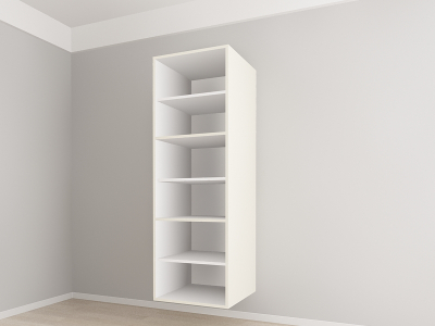 Evora 4 MDF Crem Lucios - Set Mobilă Bucătărie Modulară Modernă MDF 4.8m Premium Configurabilă Deschidere Prin Apăsare Fără Mânere/Push to Open Design Integral Suspendat Personalizabil - Hulgo Mobili [11]