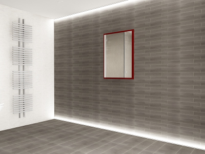 Panou Oglindă Baie EOS MDF Bordo Lucios 80x60 cm | Mobilier Baie Modern, Premium, Configurabil si Personalizabil - Hulgo Mobili [2]