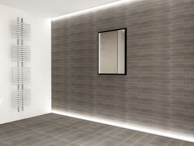 Panou Oglindă Baie EOS MDF Negru Lucios 80x60 cm | Mobilier Baie Modern, Premium, Configurabil si Personalizabil - Hulgo Mobili [2]