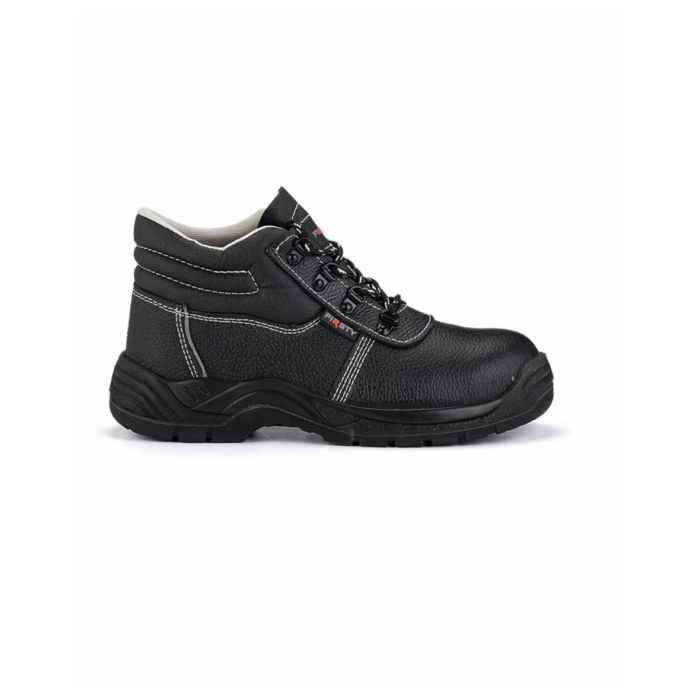 Bocanci de protectie cu bombeu metalic si lamela antiperforatie metalica FIRSTY HIGH S1P SRA