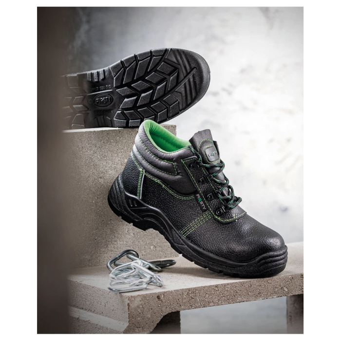 Bocanci de protectie cu bombeu metalic si lamela antiperforatie metalica FIRSTY S3 SRA [2]
