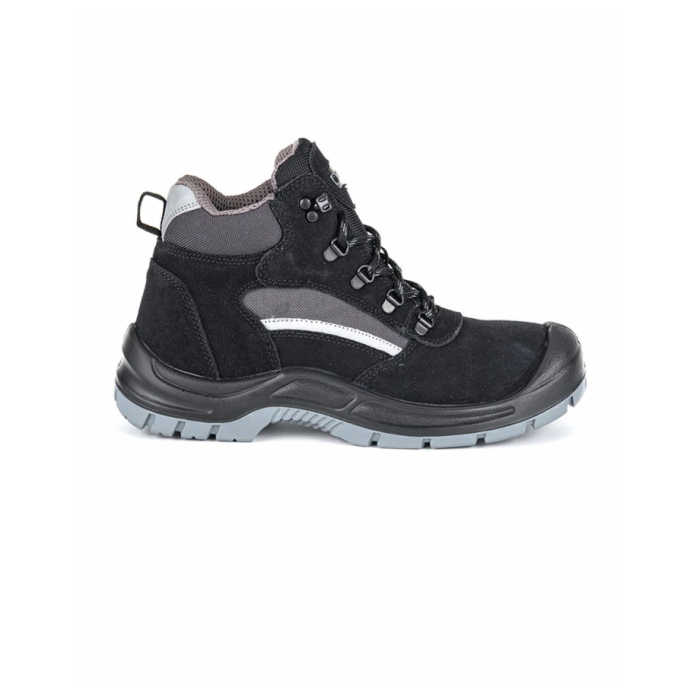 Bocanci de protectie cu bombeu metalic si lamela antiperforatie metalica GEAR S1P SRC