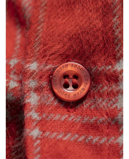 Camasa flanel URBAN - rosu/bej [3]