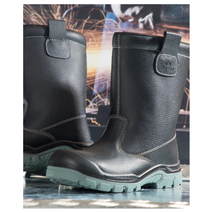 Cizme de protectie de iarna cu bombeu compozit si lamela antiperforatie non-metalica, TIBIA S3 CI SRC [2]