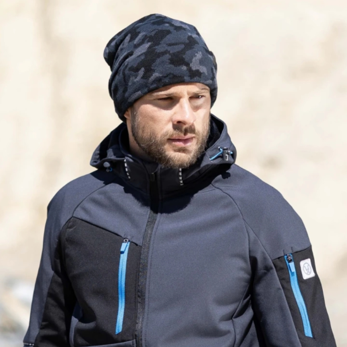 Fes tricotat Barrdy - negru camo [2]