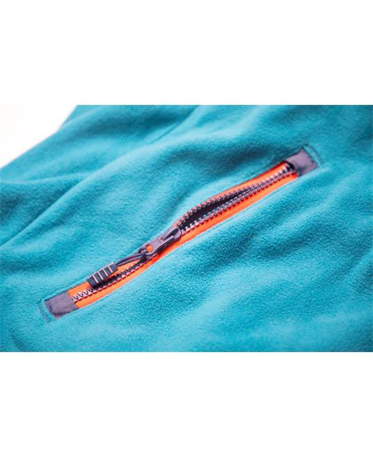 Fleece de lucru 4TECH - albastru petrol [3]