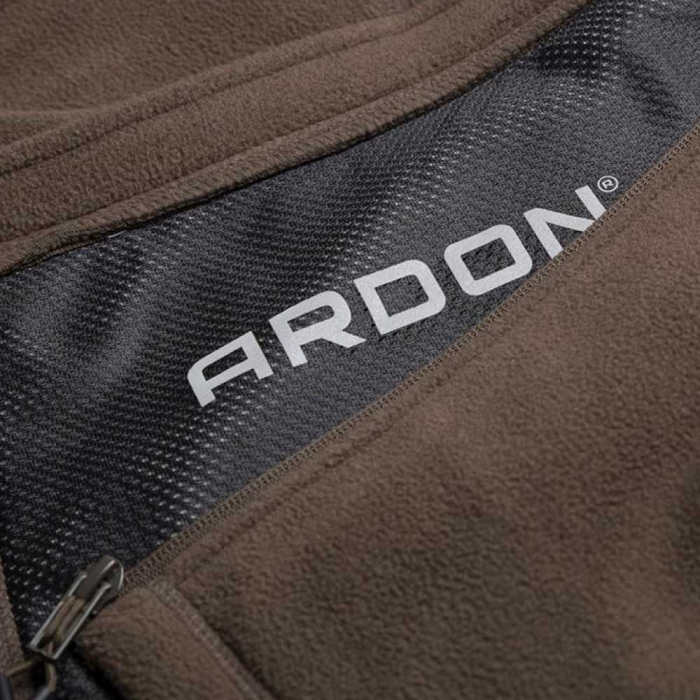 Fleece de lucru de iarna COMBO - maro [4]