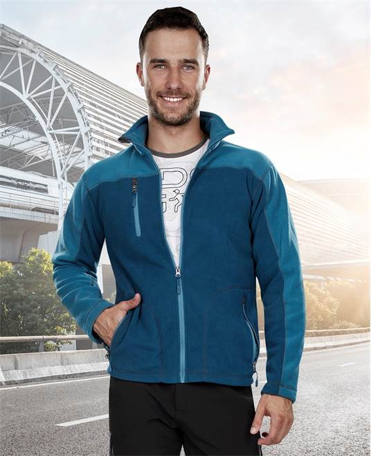 Fleece de lucru de iarna MICHAEL - albastru [2]