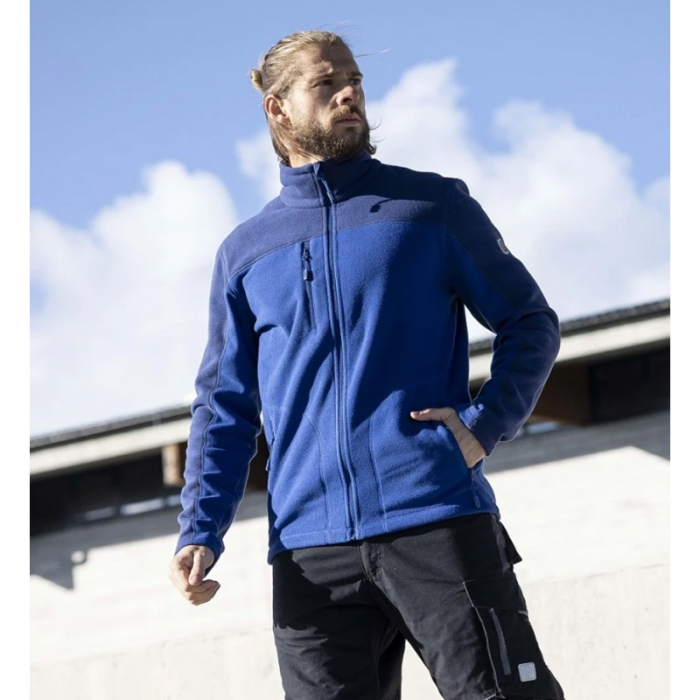 Fleece de lucru de iarna MICHAEL - albastru royal [3]