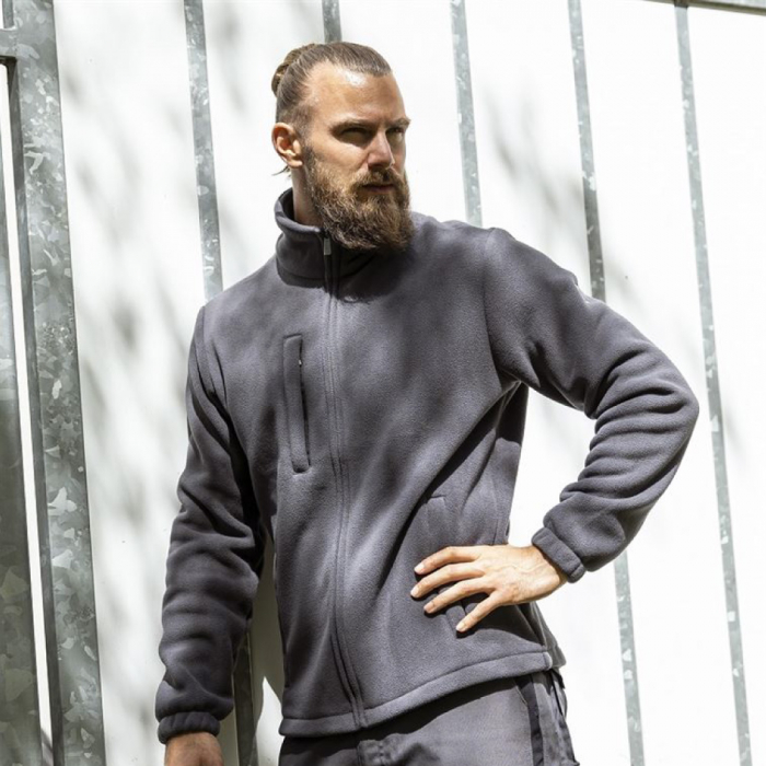 Fleece de lucru de iarna POLAR 450 - gri inchis [2]