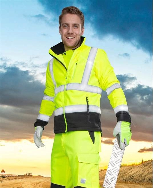 Fleece de lucru reflectorizant SIGNAL - galben [2]