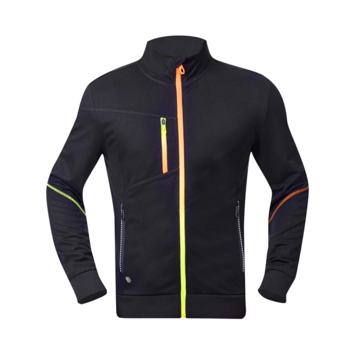 Hanorac de lucru Creatron - neon/negru [4]