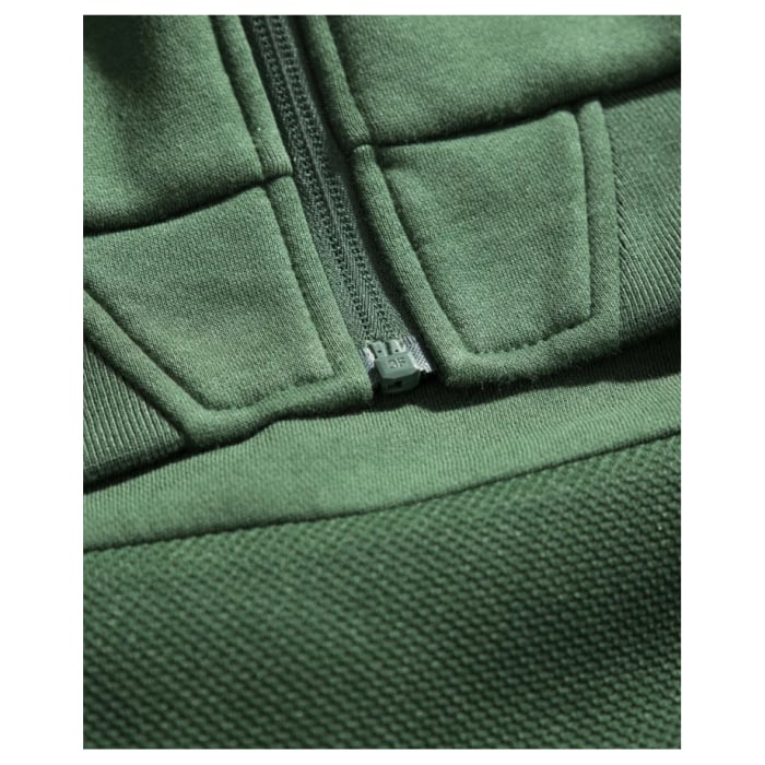 Hanorac fara gluga M007 - verde [7]