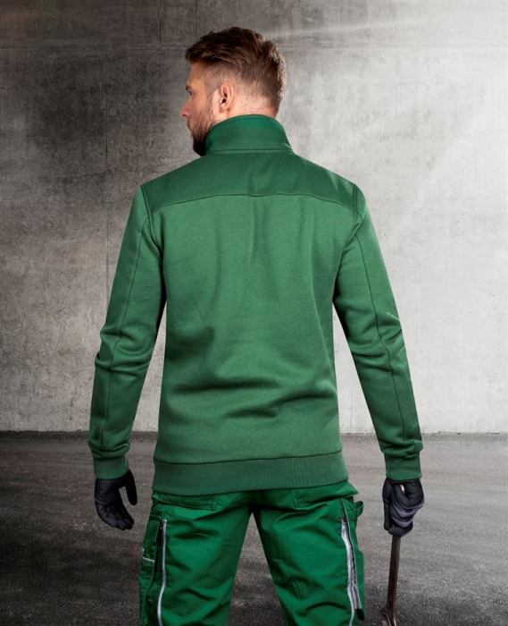 Hanorac fara gluga M007 - verde [3]