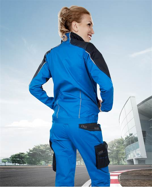 Jacheta de lucru 4TECH - albastru/negru - pentru femei [3]