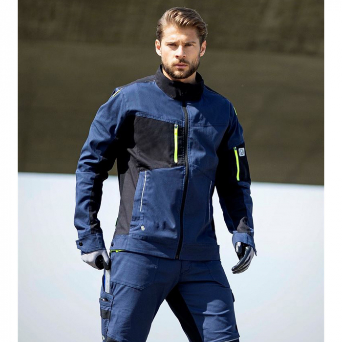 Jacheta de lucru 4XSTRETCH - bleumarin [3]