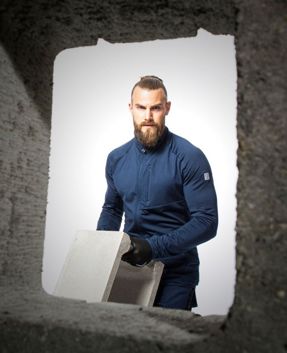 Jacheta de lucru Breeffidry - bleumarin [3]