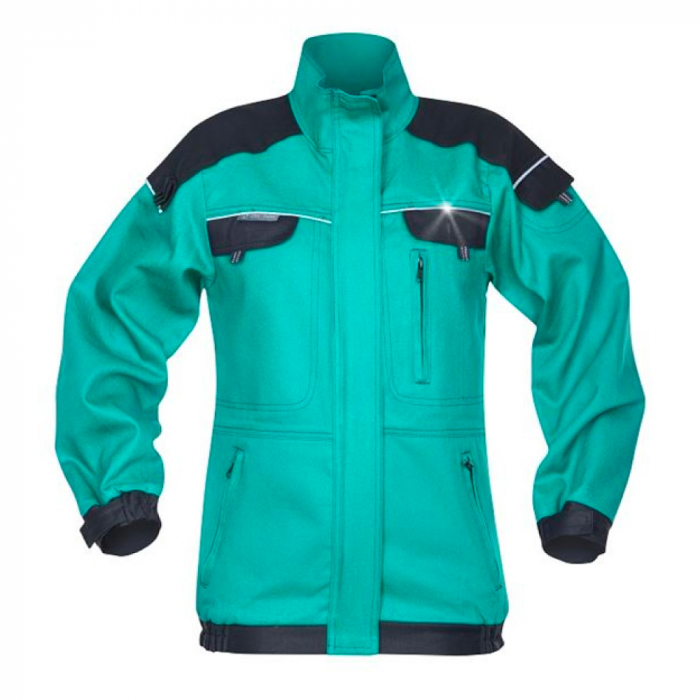 Jacheta de lucru COOL TREND - verde - pentru femei [1]