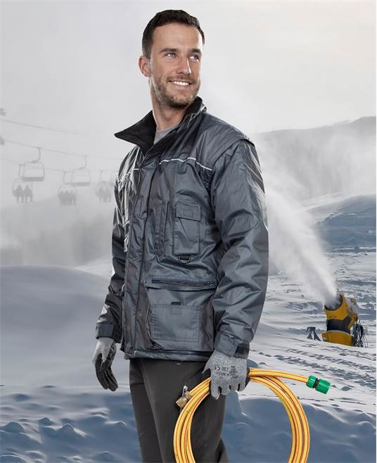 Jacheta de lucru de iarna 2 in 1 LINO - gri [2]