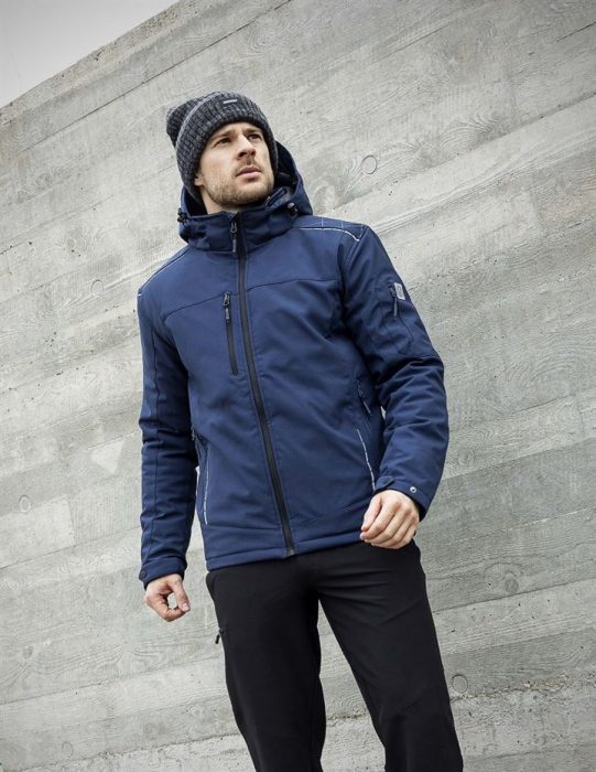 Jacheta de lucru de iarna softshell VISION - bleumarin [3]