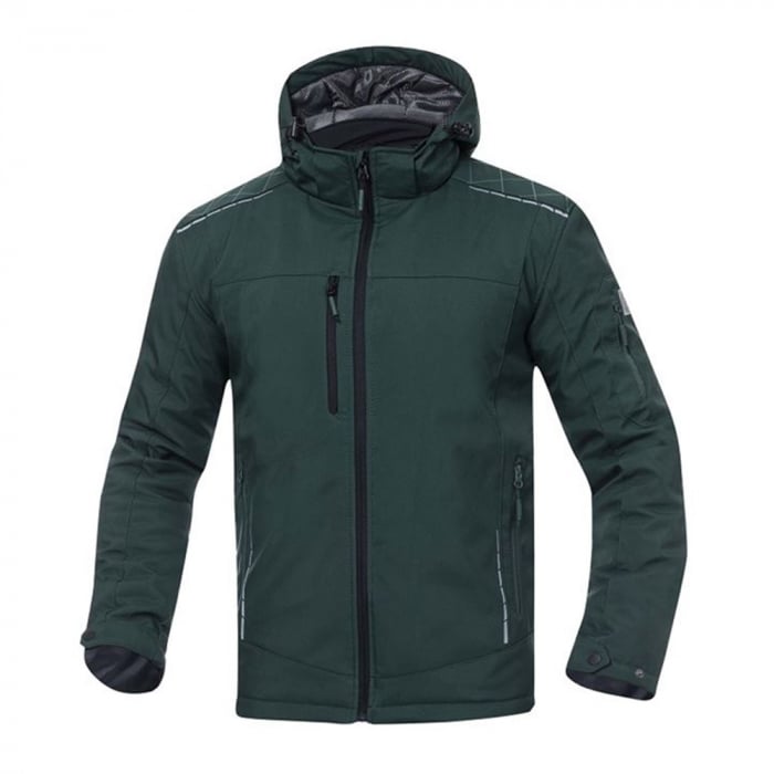 Jacheta de lucru de iarna softshell VISION - verde