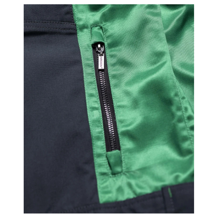 Jacheta de lucru NEON - gri/verde [4]
