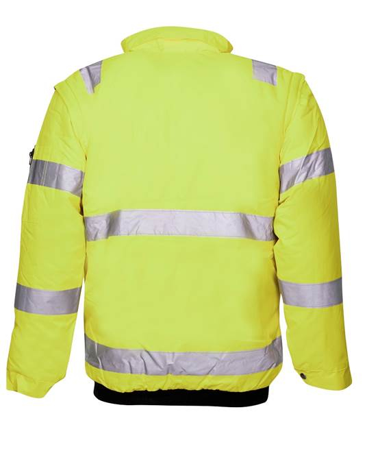 Jacheta de lucru reflectorizanta 2 in 1 HOWARD - galben [2]