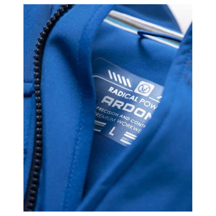 Jacheta de lucru softshell 4TECH - albastru [5]