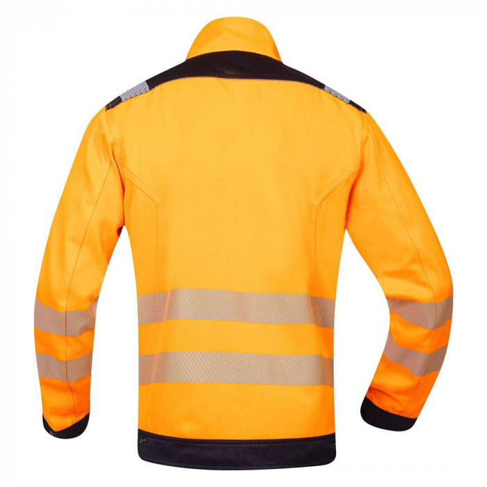 Jacheta reflectorizanta de lucru SIGNAL+ - portocaliu/negru [2]