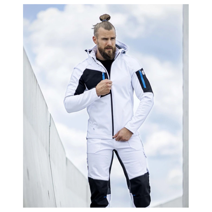 Jacheta softshell CITYCONIC - alb [3]