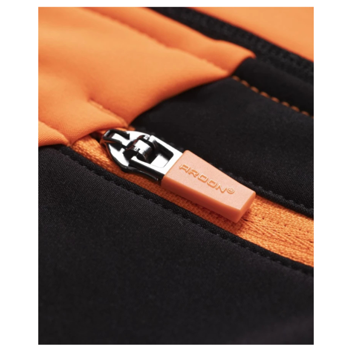 Jacheta softshell CITYCONIC - portocaliu hi vis [6]