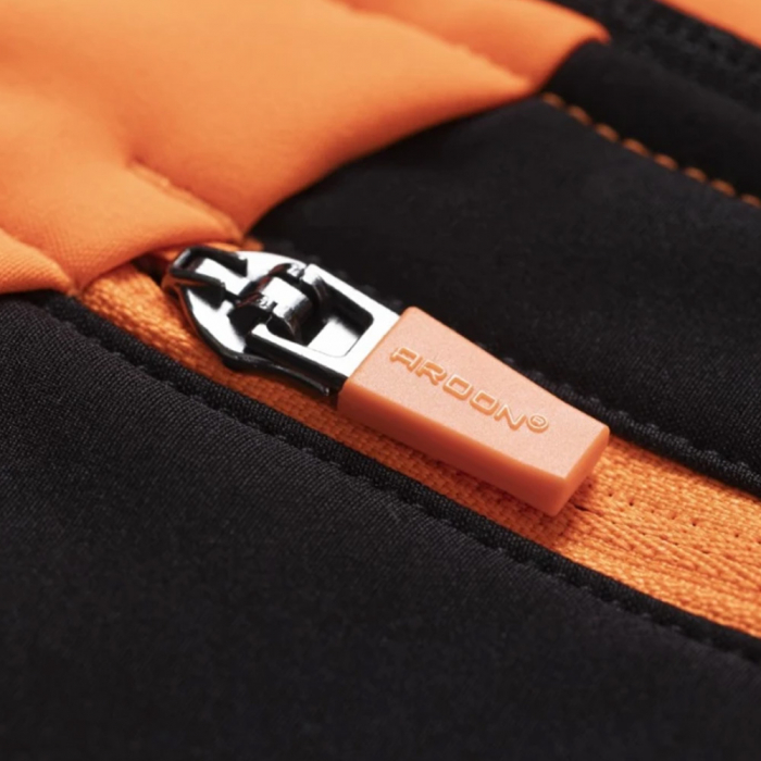 Jacheta softshell CITYCONIC - portocaliu hi vis [6]