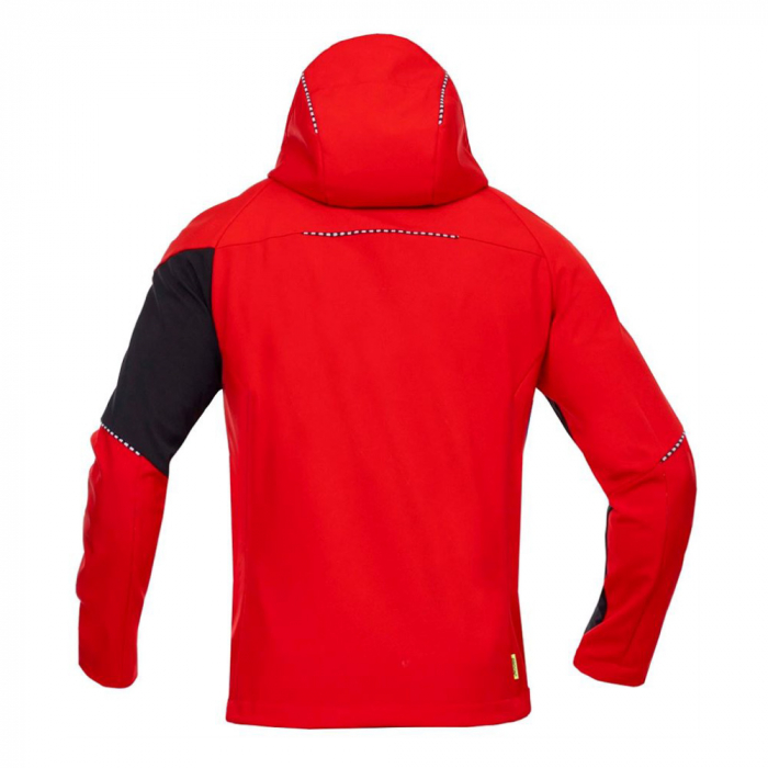 Jacheta softshell CITYCONIC - rosu [2]